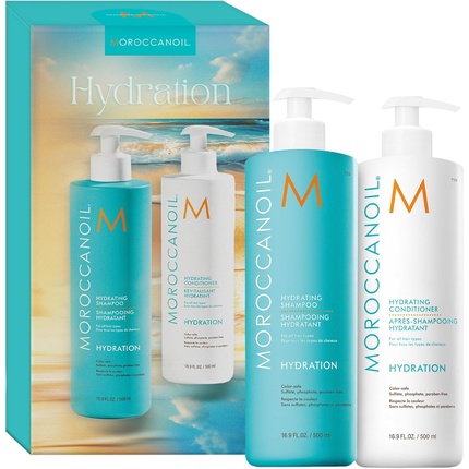 Шампунь и кондиционер пол-литра Moroccanoil
Шампунь и кондиционер пол-литра Moroccanoil