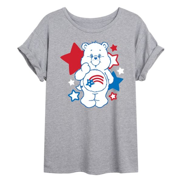 Футболка большого размера с изображением юниоров Care Bears America Stars Licensed Character, серый
Футболка большого размера с изображением юниоров Care Bears America Stars Licensed Character, серый