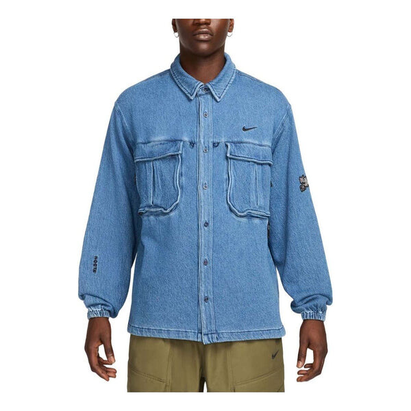 Рубашка x nocta opal button down denim shirt asia sizing 'blue denim' Nike, синий
Рубашка x nocta opal button down denim shirt asia sizing 'blue denim' Nike, синий