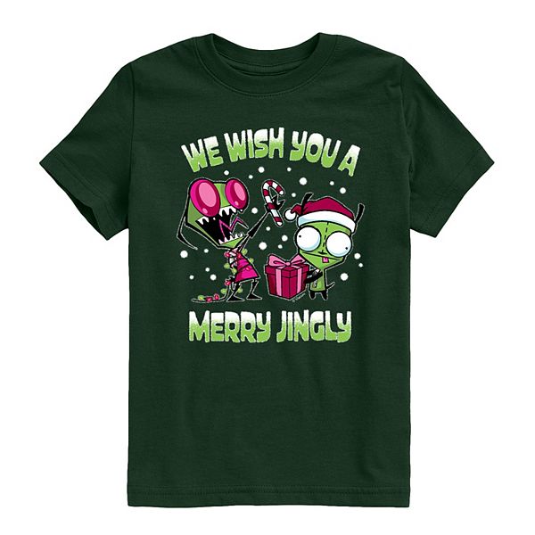 Футболка с принтом Invader Zim We Wish You a Merry Jingly для мальчиков 8-20 Licensed Character, Forest Green
Футболка с принтом Invader Zim We Wish You a Merry Jingly для мальчиков 8-20 Licensed Character, Forest Green