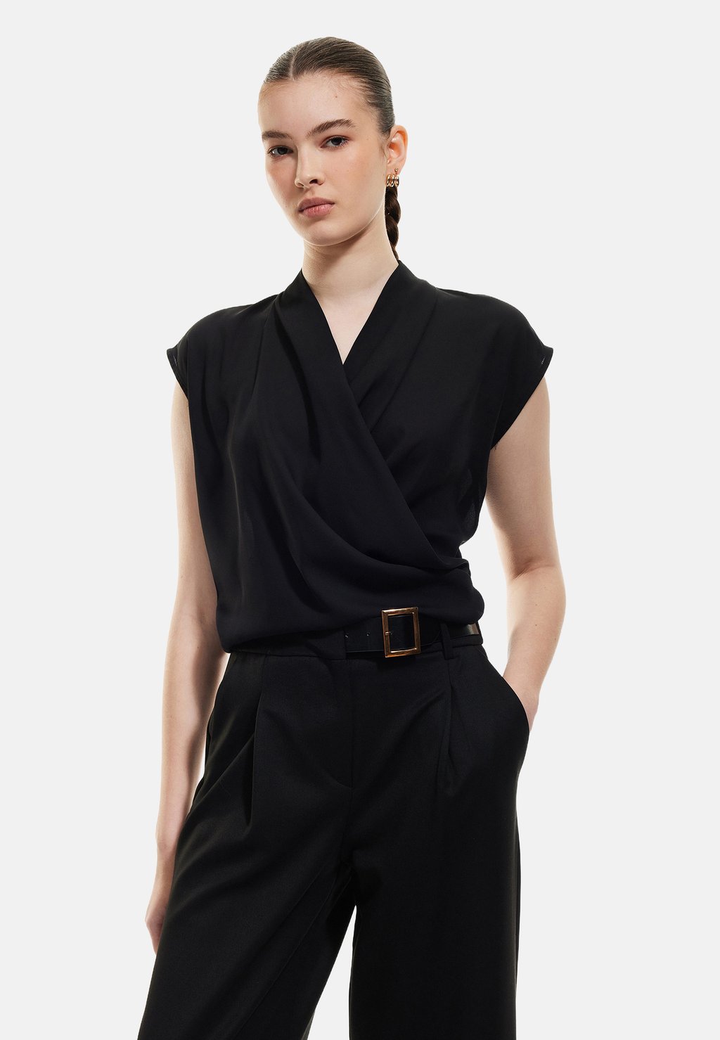 Блуза WRAP Koton, черный
Блуза WRAP Koton, черный