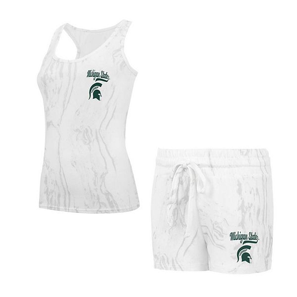 Женский сет Michigan State Spartans Quartz: топ и шорты Unbranded
Женский сет Michigan State Spartans Quartz: топ и шорты Unbranded
