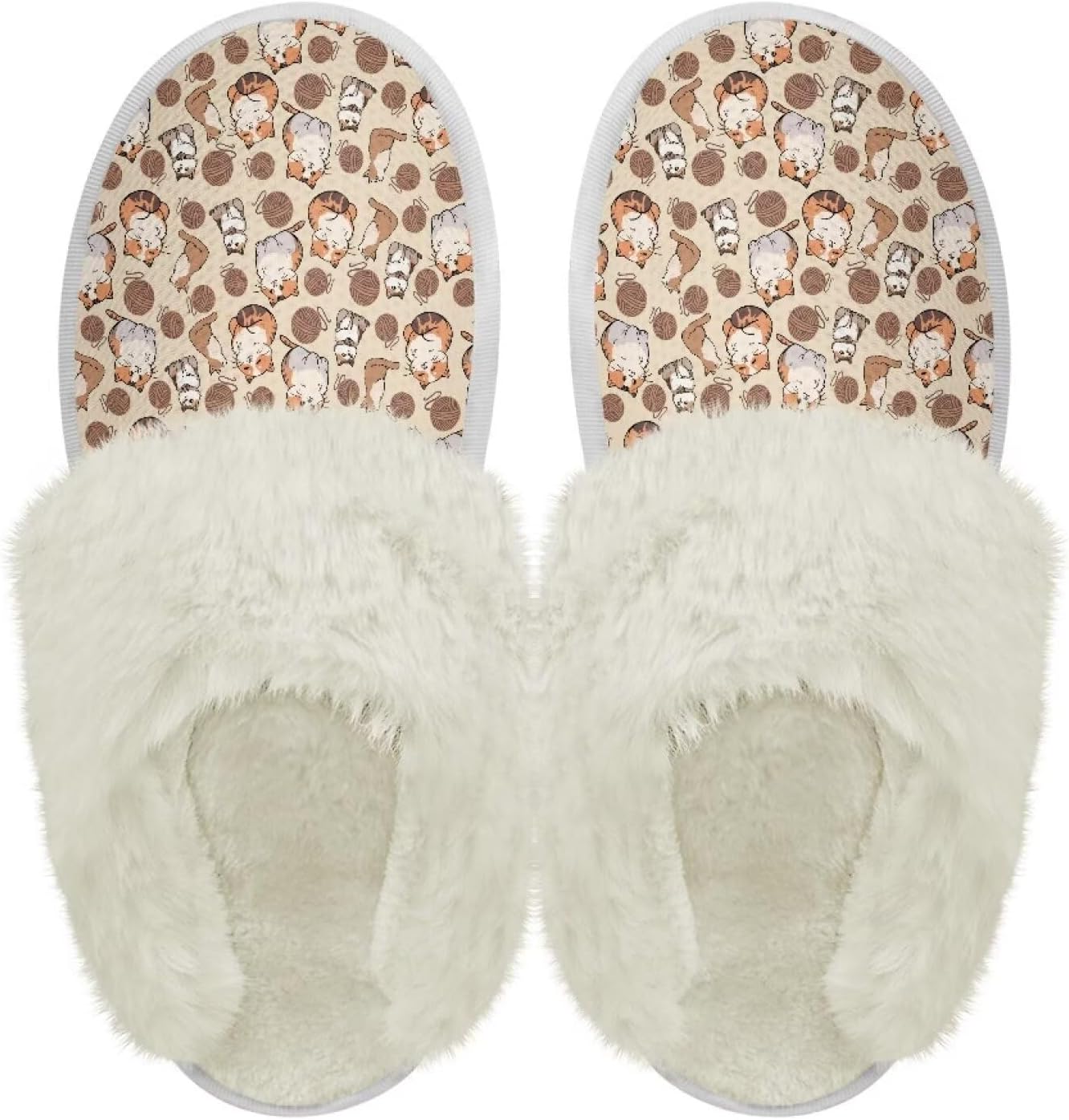 Хлопковые тапочки PJHEQOXE с пушистыми краями, домашние тапочки для дома и улицы, хлопковые тапочки унисекс, Cats
Хлопковые тапочки PJHEQOXE с пушистыми краями, домашние тапочки для дома и улицы, хлопковые тапочки унисекс, Cats