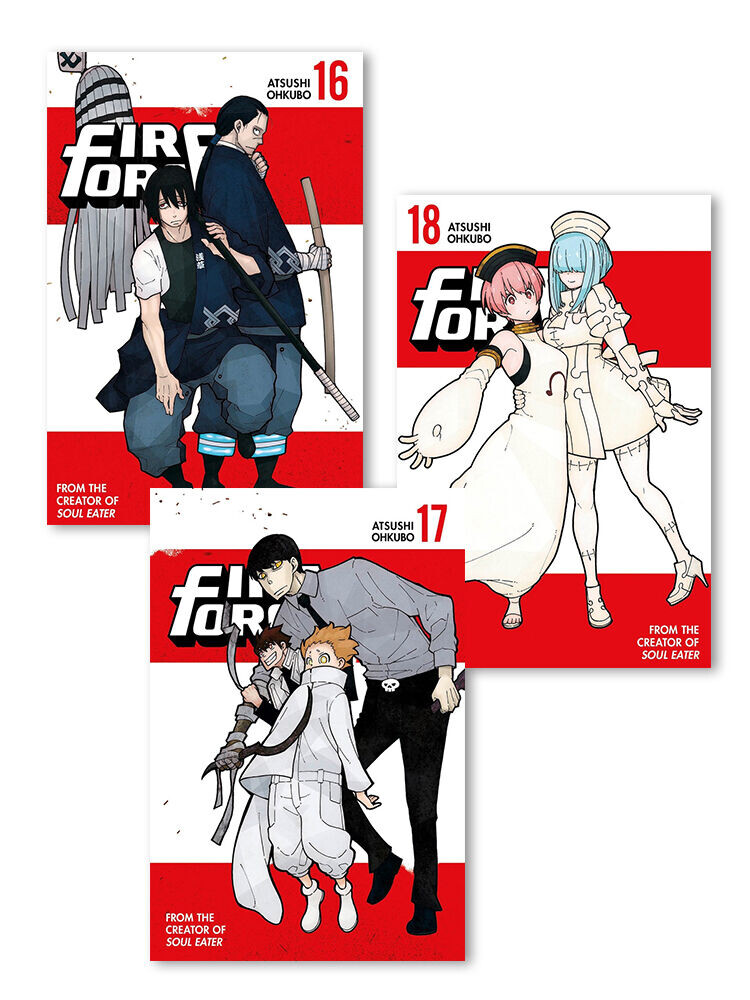 Манга Fire Force Manga (16-18) Bundle
Манга Fire Force Manga (16-18) Bundle