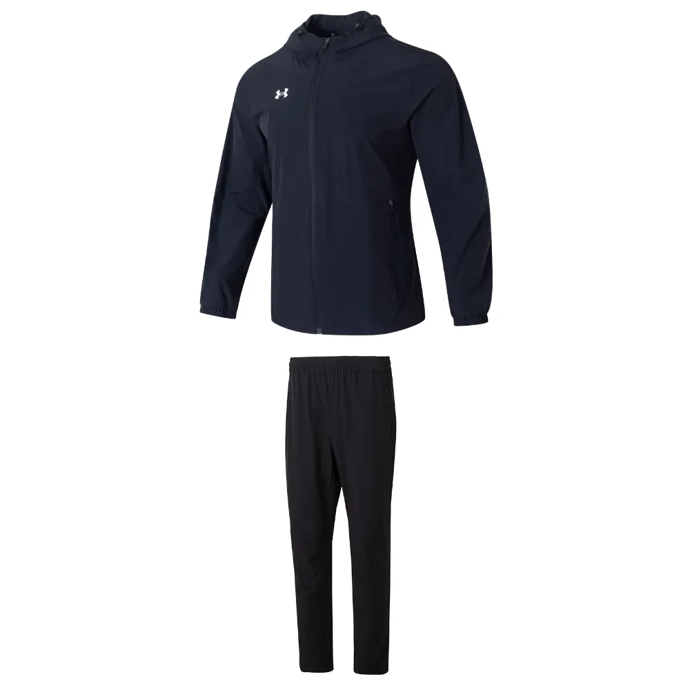 Повседневный спортивный костюм мужской черный Under Armour, комплект (черный топ + черные брюки)
Повседневный спортивный костюм мужской черный Under Armour, комплект (черный топ + черные брюки)