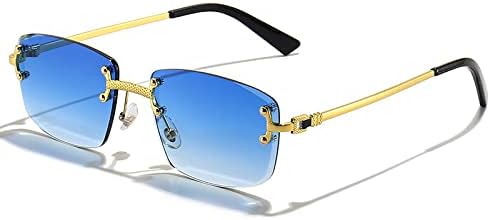 Солнцезащитные очки с градиентными линзами, металлические, без оправы, квадратные, фиолетовые, качественные, для женщин, прямоугольные без оправы для мужчин MTZJH, C01 Gold Wave Blue
Солнцезащитные очки с градиентными линзами, металлические, без оправы, квадратные, фиолетовые, качественные, для женщин, прямоугольные без оправы для мужчин MTZJH, C01 Gold Wave Blue