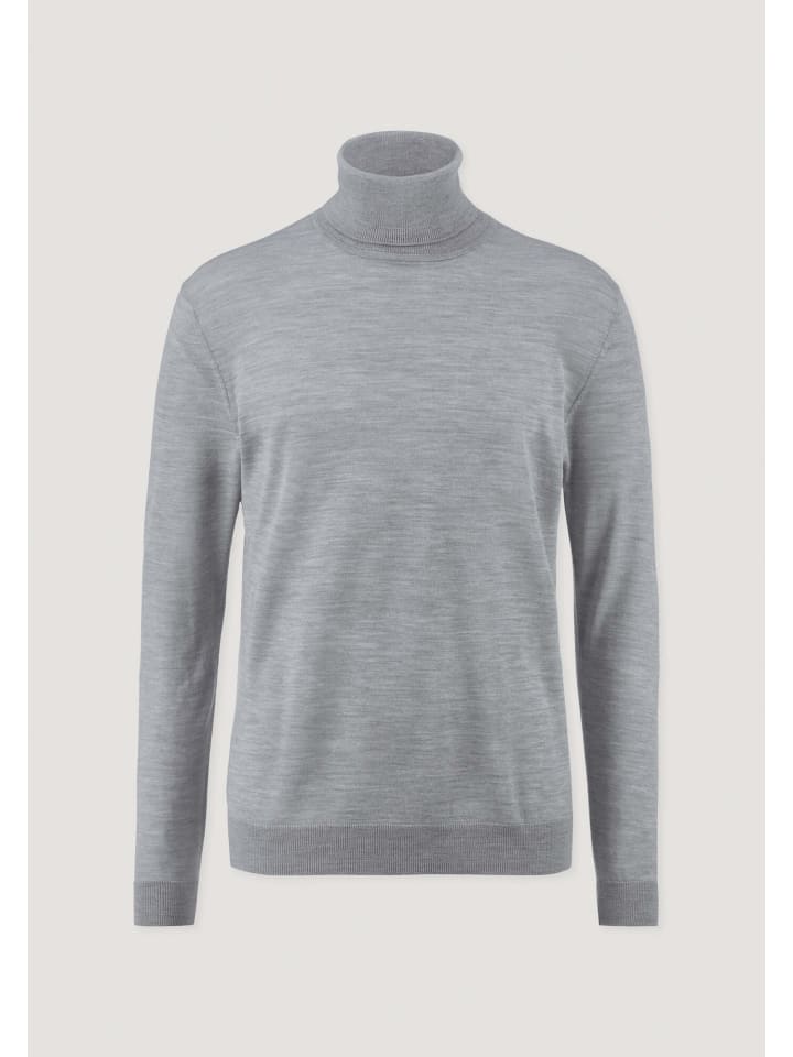 Вязаный свитер с высоким воротом светло-серого цвета Hessnatur
Вязаный свитер с высоким воротом светло-серого цвета Hessnatur