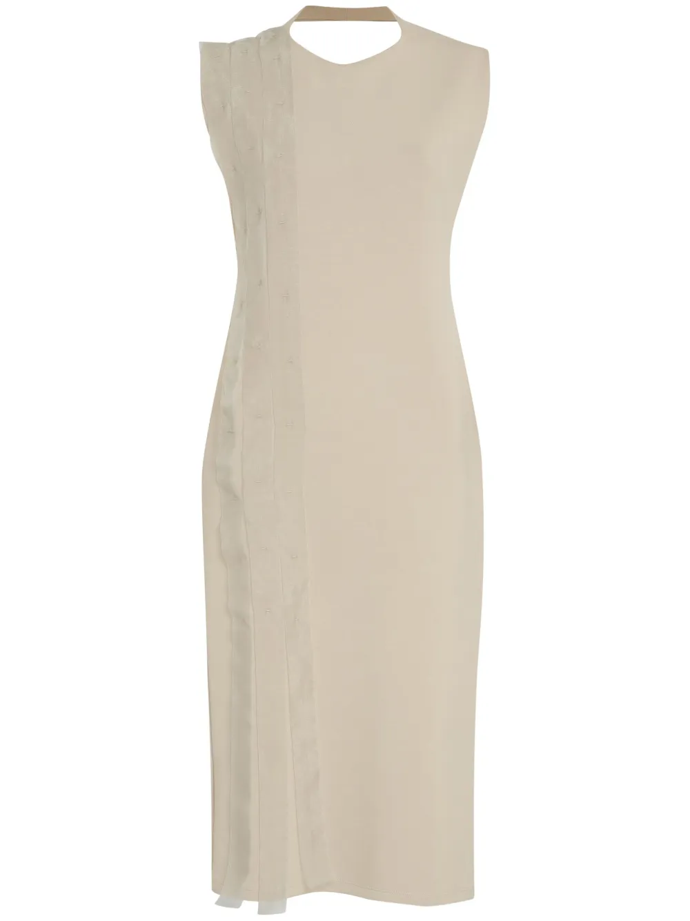 Платье мини с полосками Gloria Coelho, нейтральный
Платье мини с полосками Gloria Coelho, нейтральный