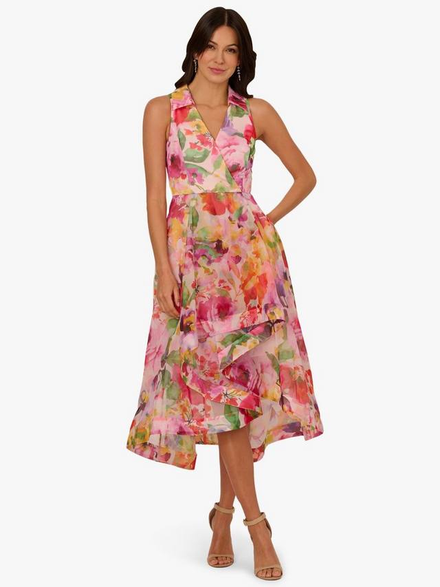 Платье с высокой талией из органзы в цветочек Adrianna Papell, розовый/разноцветный
Платье с высокой талией из органзы в цветочек Adrianna Papell, розовый/разноцветный