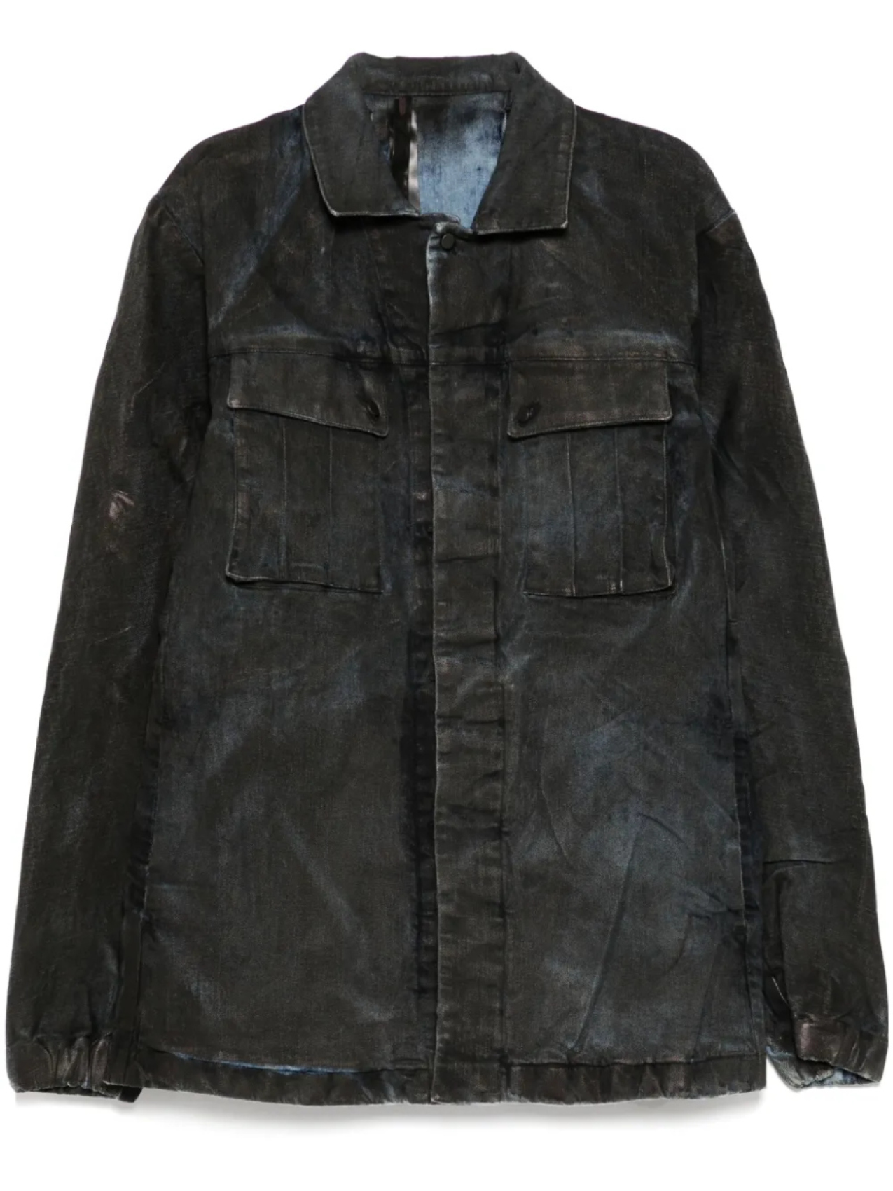 Boris Bidjan Saberi куртка на пуговицах, серый
Boris Bidjan Saberi куртка на пуговицах, серый