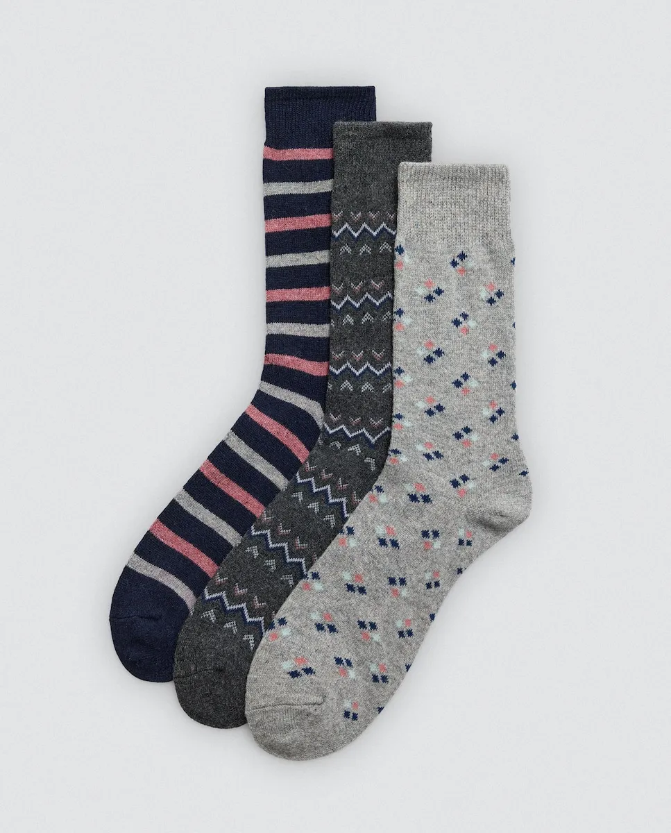 Женские носки из шерсти, набор из 3 шт Ysabel Mora, мультиколор
Женские носки из шерсти, набор из 3 шт Ysabel Mora, мультиколор