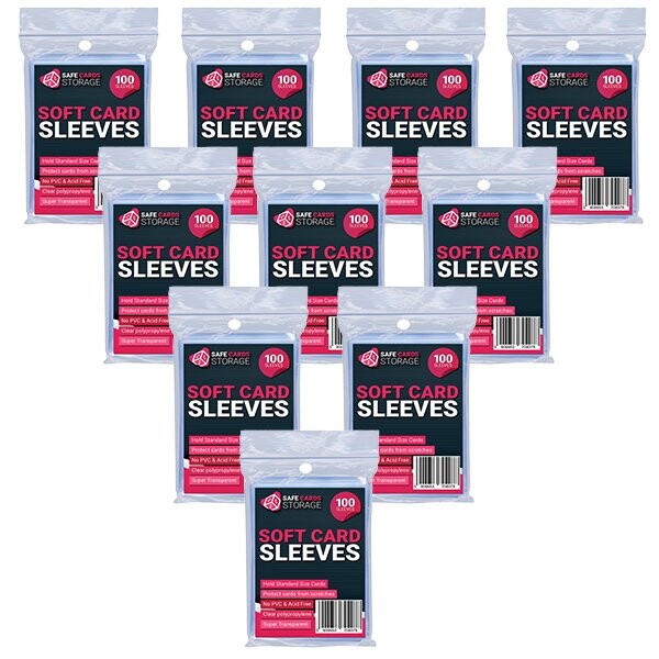 Мягкие рукава для футбольных карточек, защитные рукава для карточек Mtg, 1000 шт. Inna marka
Мягкие рукава для футбольных карточек, защитные рукава для карточек Mtg, 1000 шт. Inna marka