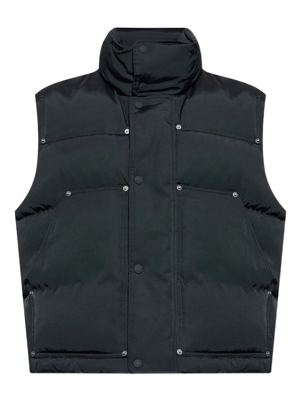 Стеганый жилет на кнопках DSQUARED2, черный
Стеганый жилет на кнопках DSQUARED2, черный