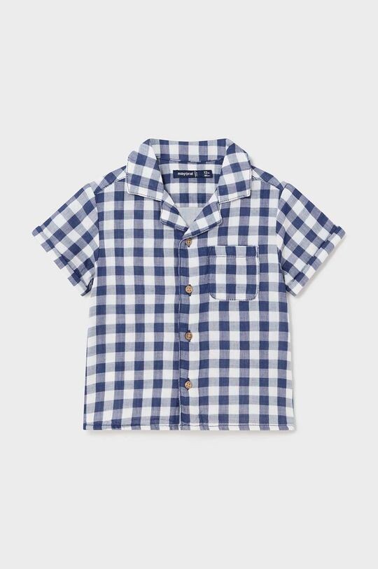 Детская шерстяная рубашка Mayoral, темно-синий
Детская шерстяная рубашка Mayoral, темно-синий