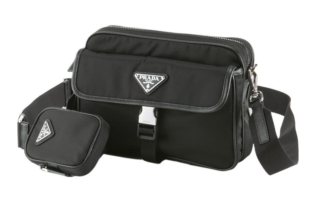 PRADA Кожаная наплечная сумка через плечо с нейлоновой вставкой мужская черная
PRADA Кожаная наплечная сумка через плечо с нейлоновой вставкой мужская черная