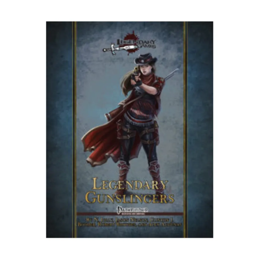 Legendary Gunslingers, Pathfinder 1st Edition - Rulebooks, Sourcebooks & Supplements (Legendary Games), мягкая обложка
Legendary Gunslingers, Pathfinder 1st Edition - Rulebooks, Sourcebooks & Supplements (Legendary Games), мягкая обложка