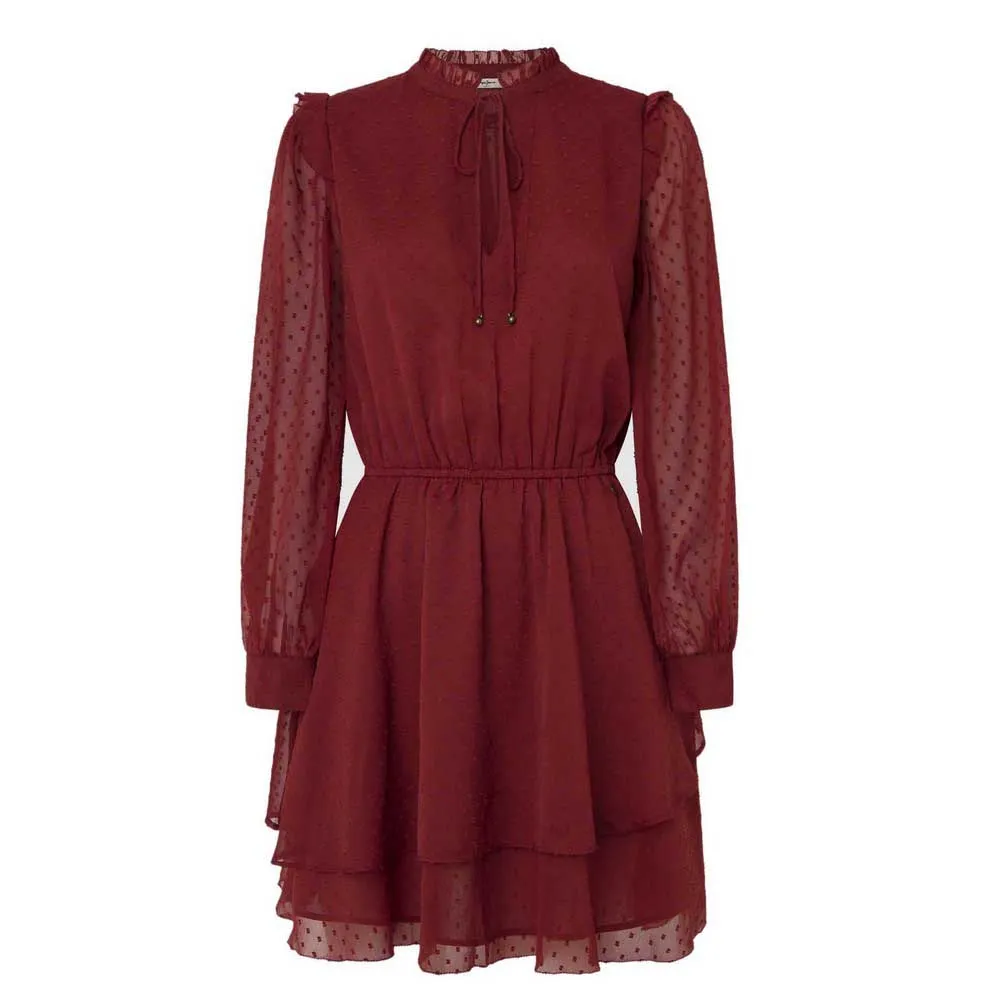 Платье Pepe Jeans PL953612 long sleeve short, красный
Платье Pepe Jeans PL953612 long sleeve short, красный