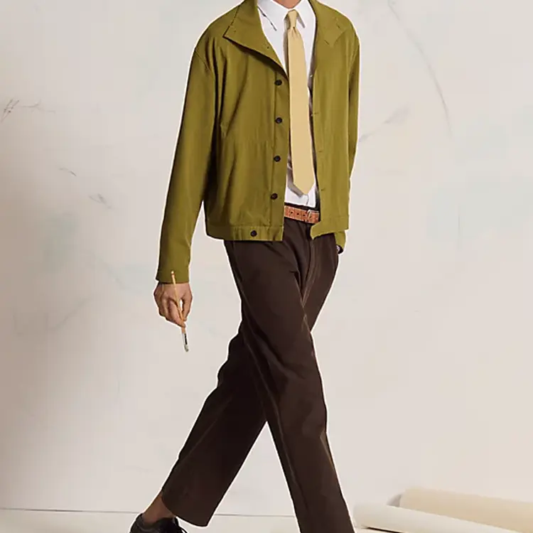 HERMES Шелковый галстук, Mulberry Silk, мужской, Yellow
HERMES Шелковый галстук, Mulberry Silk, мужской, Yellow