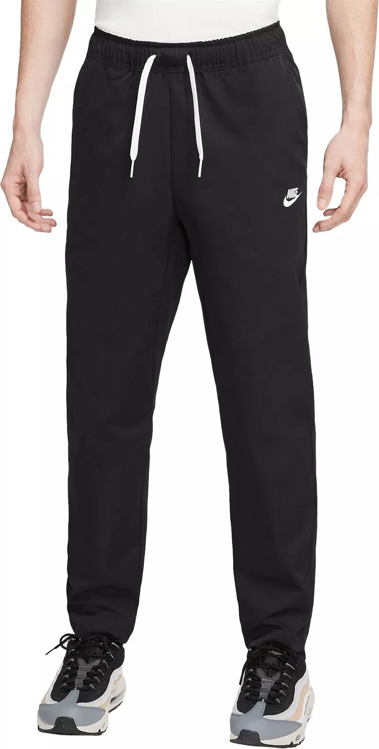 Мужские тканые зауженные брюки Nike Club, черный
Мужские тканые зауженные брюки Nike Club, черный
