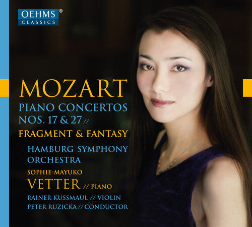 CD диск Mozart / Vetter / Kussmaul / Hamburg Symphony: Mozart: Piano Concertos Nos 17 & 27
CD диск Mozart / Vetter / Kussmaul / Hamburg Symphony: Mozart: Piano Concertos Nos 17 & 27
