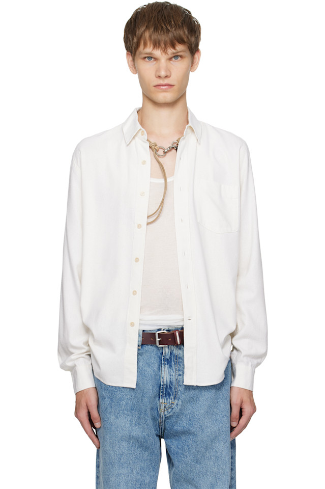 Our Legacy Белая классическая рубашка
Our Legacy Белая классическая рубашка