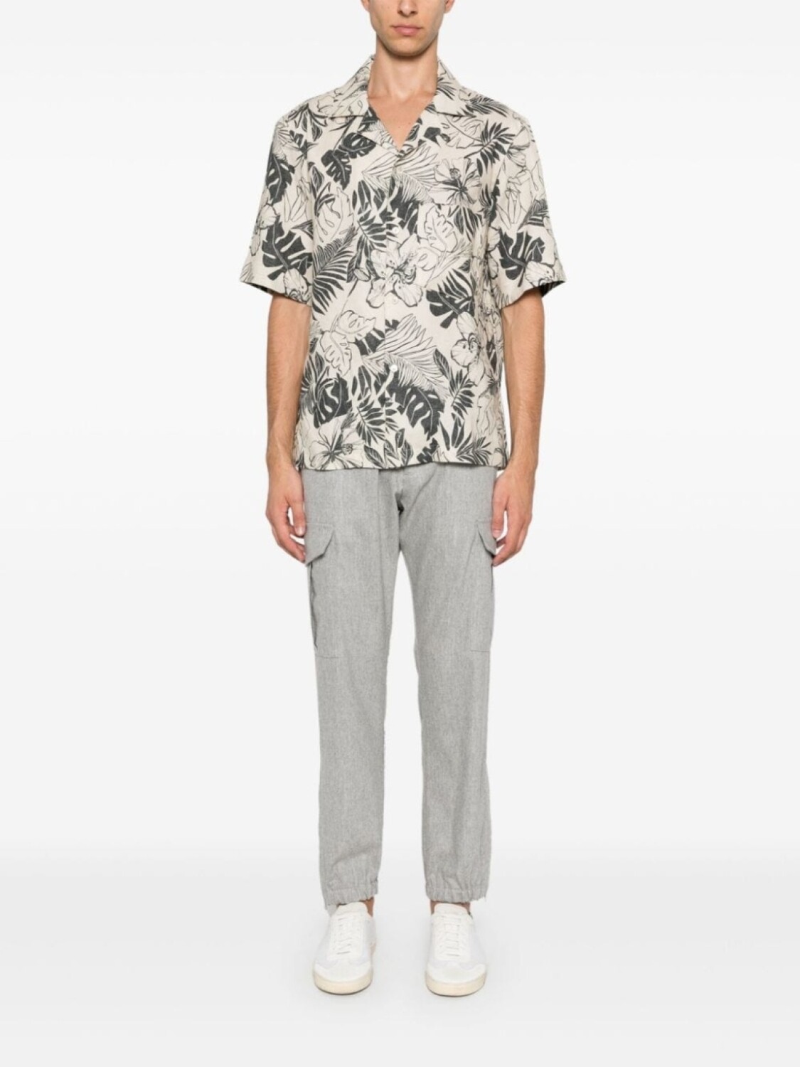 Eleventy зауженные брюки карго, серый
Eleventy зауженные брюки карго, серый