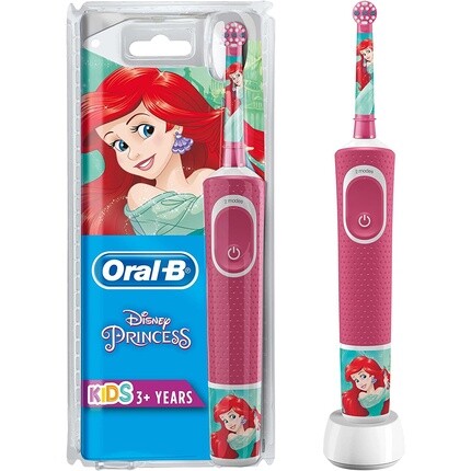 Электрическая зубная щетка Oral-B Kids Princess для детей 3+, 2 режима чистки, очень мягкая щетина, 4 наклейки
Электрическая зубная щетка Oral-B Kids Princess для детей 3+, 2 режима чистки, очень мягкая щетина, 4 наклейки