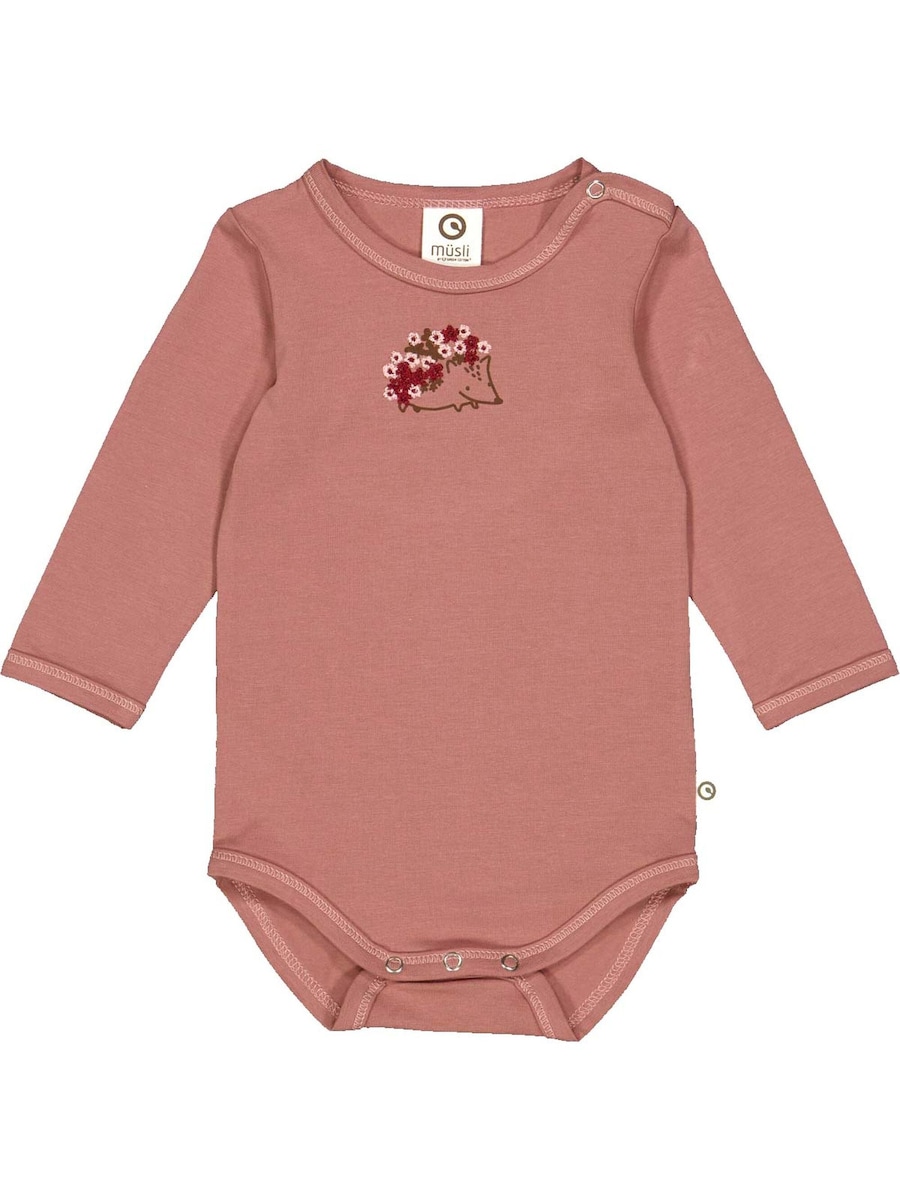 Комбинезон/боди Müsli by GREEN COTTON, темно-розовый
Комбинезон/боди Müsli by GREEN COTTON, темно-розовый