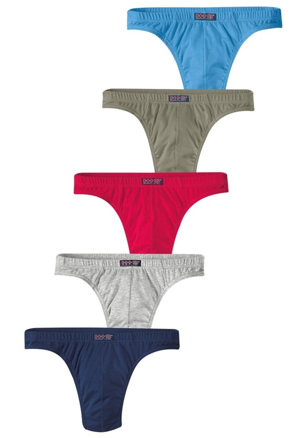 Трусики H.I.S, синий/серый/оливковый/красный
Трусики H.I.S, синий/серый/оливковый/красный