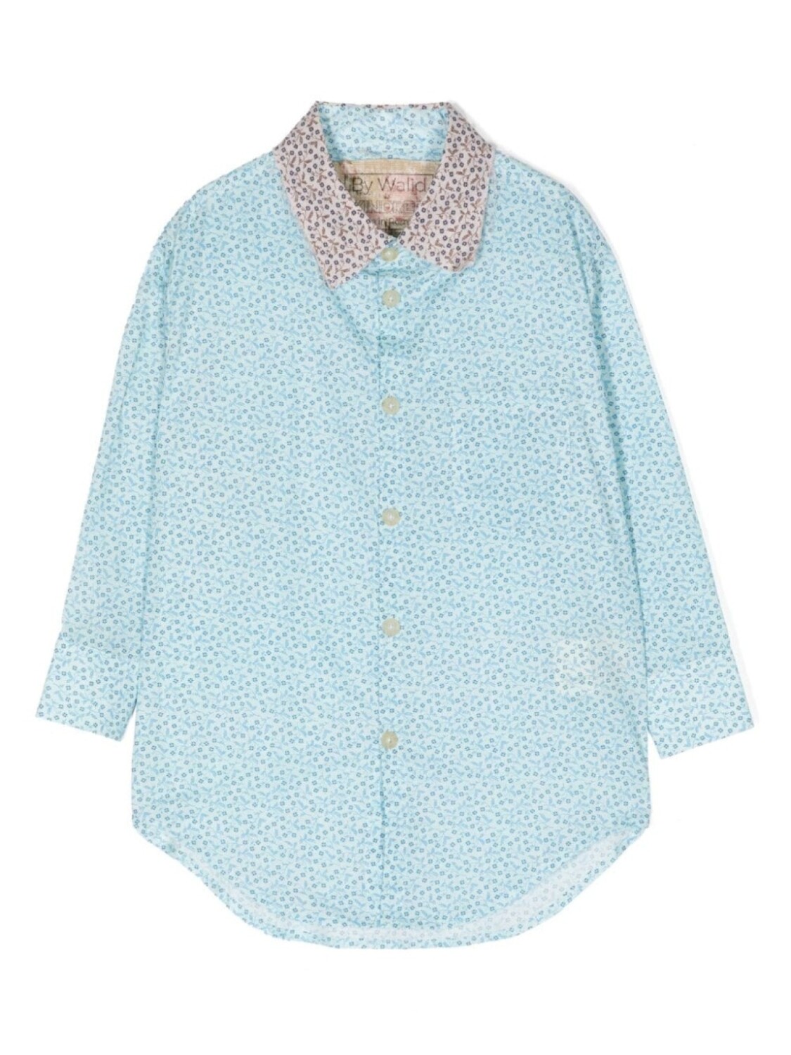 By Walid рубашка с цветочным принтом, синий
By Walid рубашка с цветочным принтом, синий