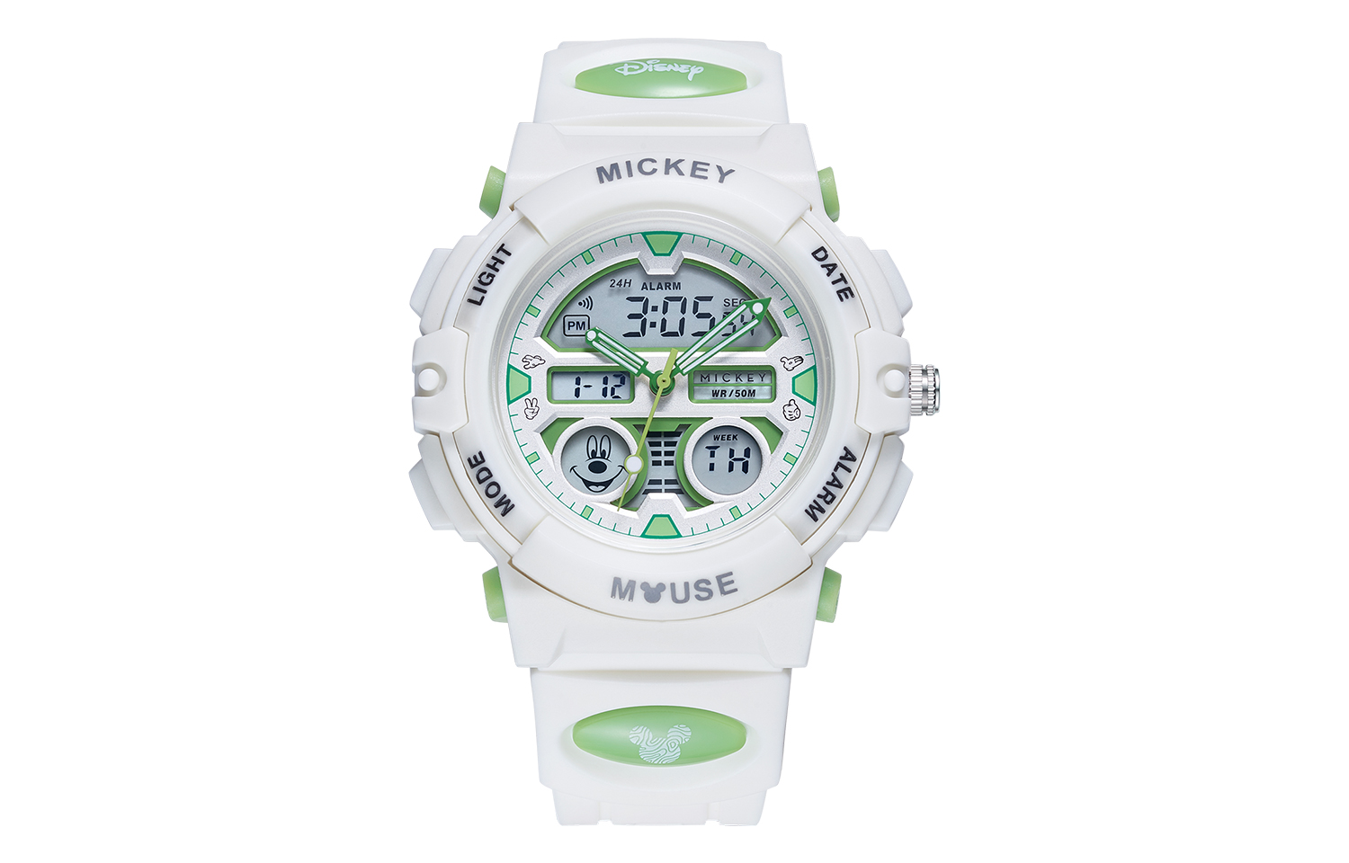 Disney Часы Mickey Series Electronic Movement Watch Unisex Gray Dial MK 15155W
Disney Часы Mickey Series Electronic Movement Watch Unisex Gray Dial MK 15155W