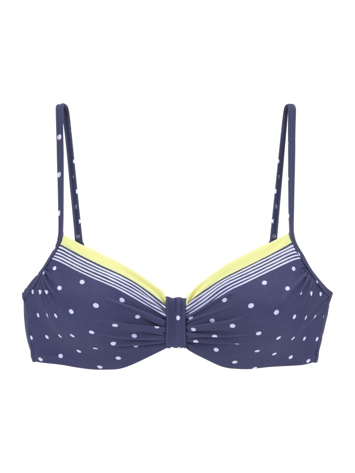 Верх бикини LASCANA, цвет blau/gelb/bedruckt
Верх бикини LASCANA, цвет blau/gelb/bedruckt