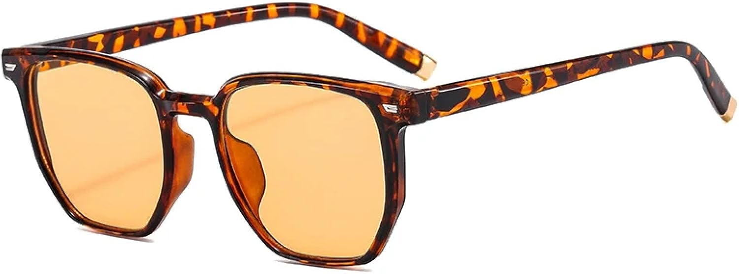 Солнцезащитные очки с защитой от УФ-излучения UV400 | Женские прозрачные линзы цвета «океан» с декоративными заклепками для занятий спортом на открытом воздухе и вождения DSVIGF, Leopard Orange
Солнцезащитные очки с защитой от УФ-излучения UV400 | Женские прозрачные линзы цвета «океан» с декоративными заклепками для занятий спортом на открытом воздухе и вождения DSVIGF, Leopard Orange