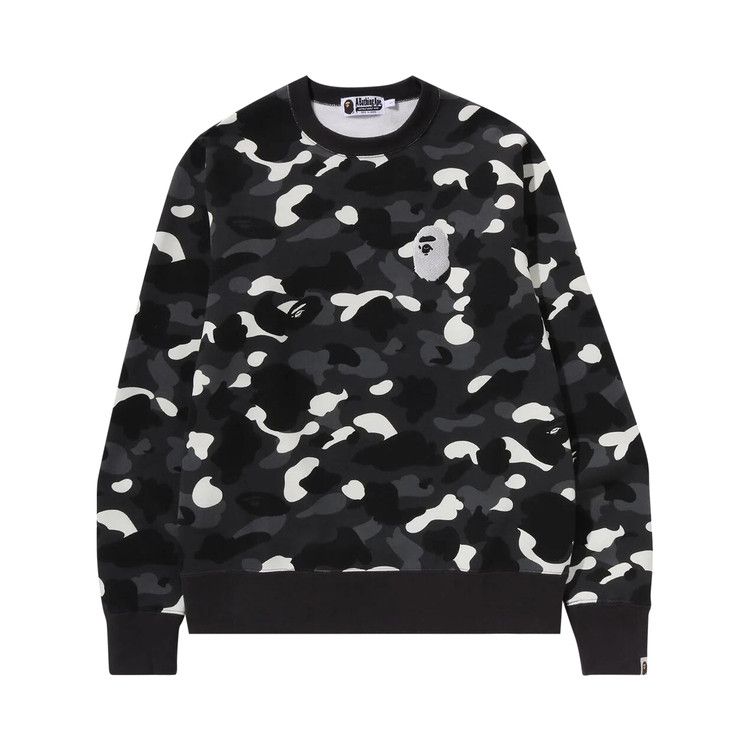 Свитер BAPE City Camo Large Ape Head Crewneck, Black
Свитер BAPE City Camo Large Ape Head Crewneck, Black