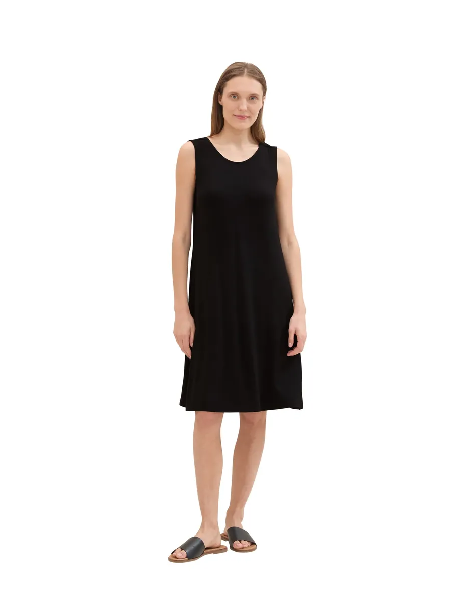 Платье из джерси TOM TAILOR с деталью на спине, черный
Платье из джерси TOM TAILOR с деталью на спине, черный