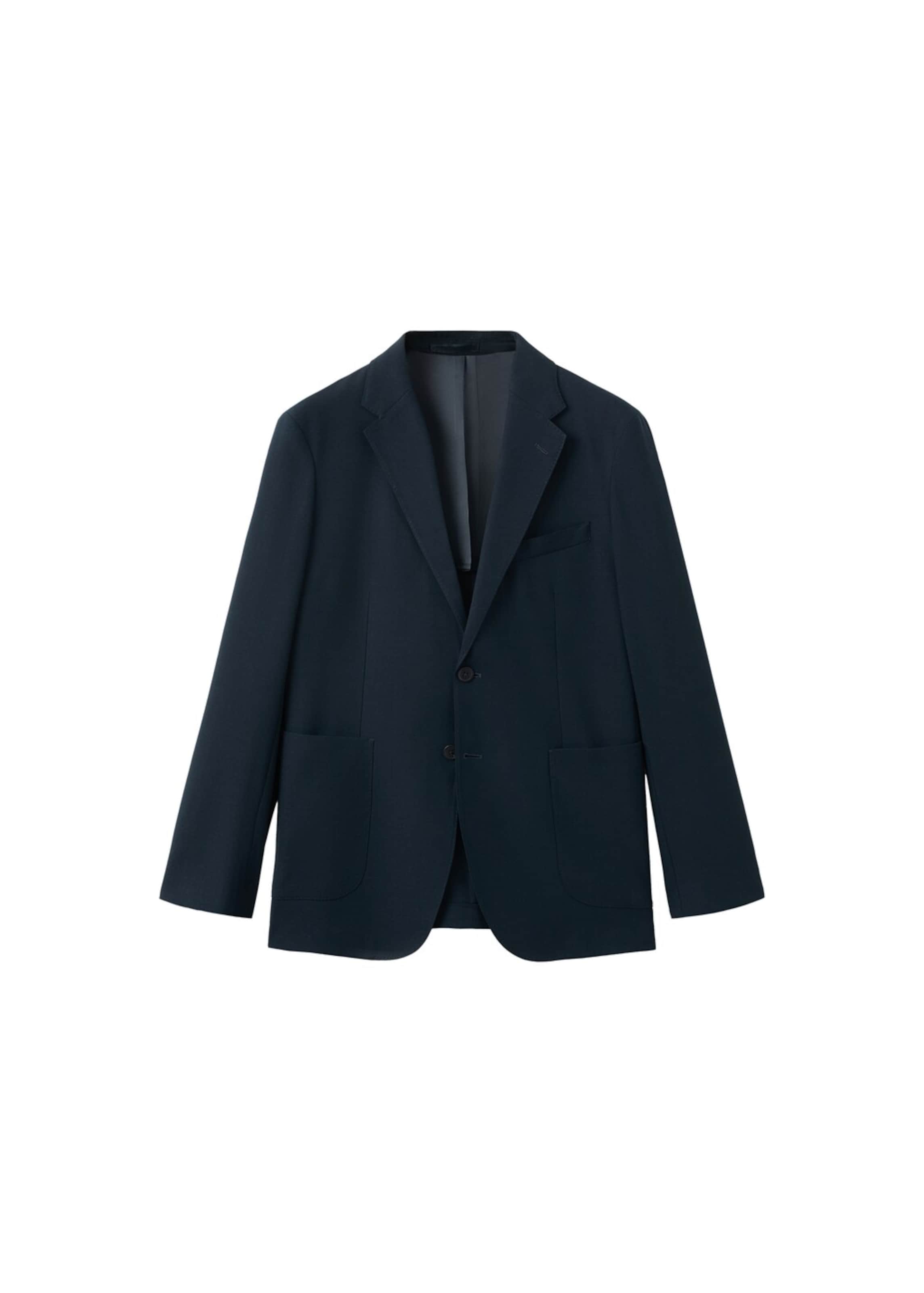 MANGO MAN Пиджак 'Como' в классическом крое, цвет Navy
MANGO MAN Пиджак 'Como' в классическом крое, цвет Navy