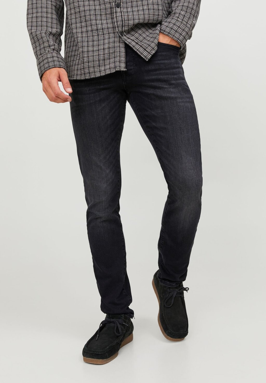 Джинсы приталенного кроя JJIGLENN JJICON Jack & Jones, черный деним
Джинсы приталенного кроя JJIGLENN JJICON Jack & Jones, черный деним