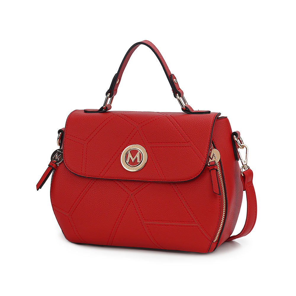 Женская сумка-портфель из веганской кожи Clementine от Mia K MKF, красный
Женская сумка-портфель из веганской кожи Clementine от Mia K MKF, красный