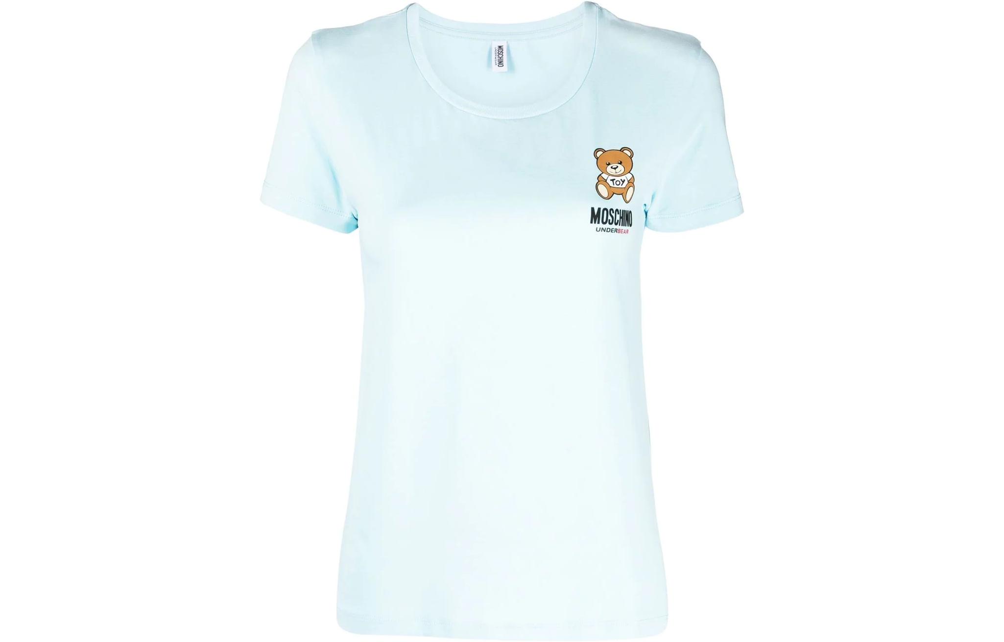 Футболка женская синяя MOSCHINO
Футболка женская синяя MOSCHINO