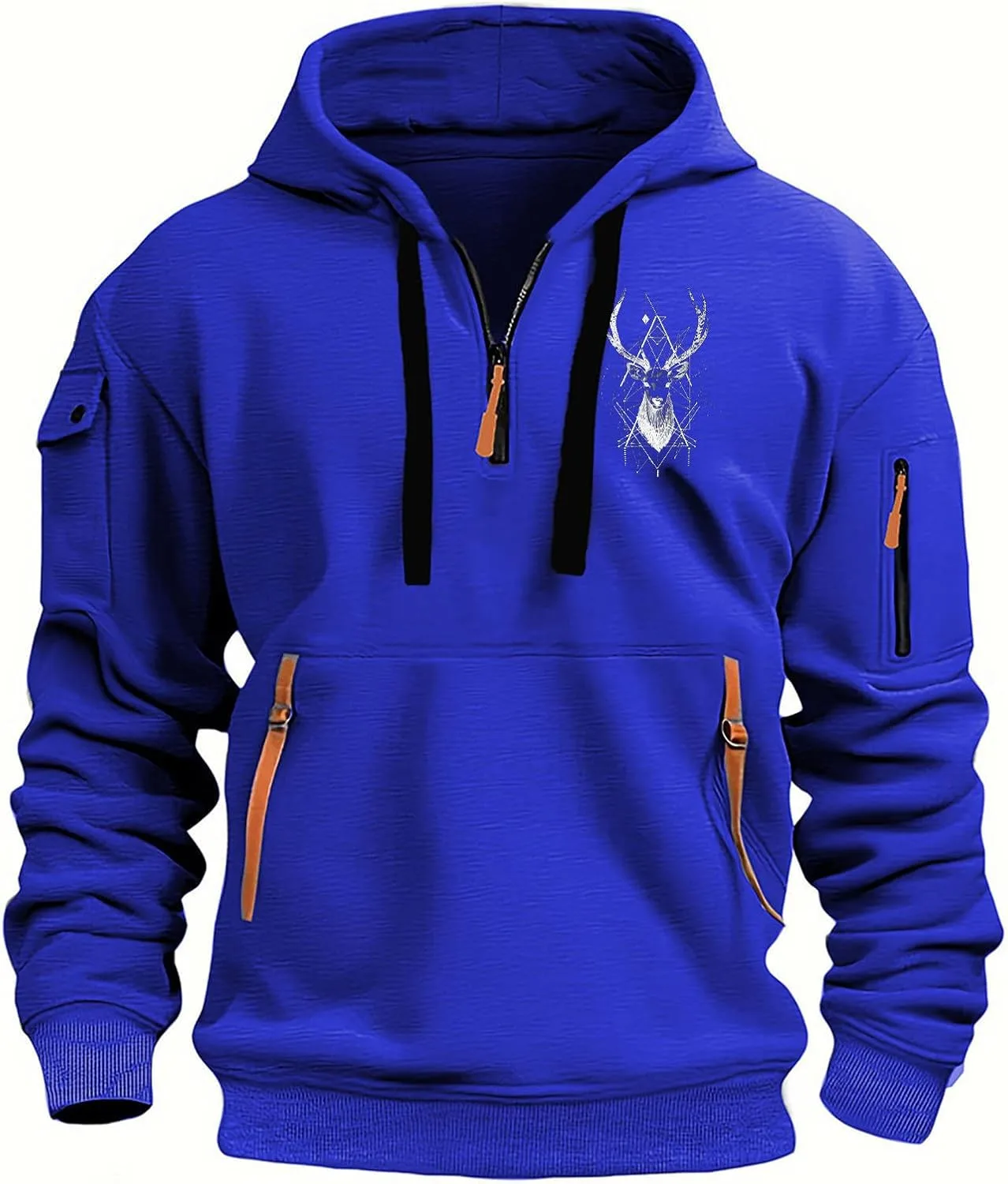 Толстовка Quarter Zip для мужчин Mokaloha, с длинными рукавами и карманами для рук Cheyubny
Толстовка Quarter Zip для мужчин Mokaloha, с длинными рукавами и карманами для рук Cheyubny