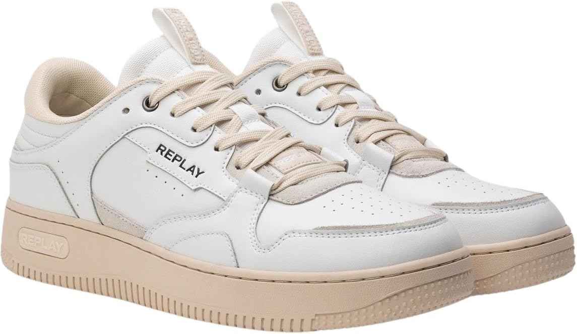 Мужские низкие кроссовки Replay, белый
Мужские низкие кроссовки Replay, белый