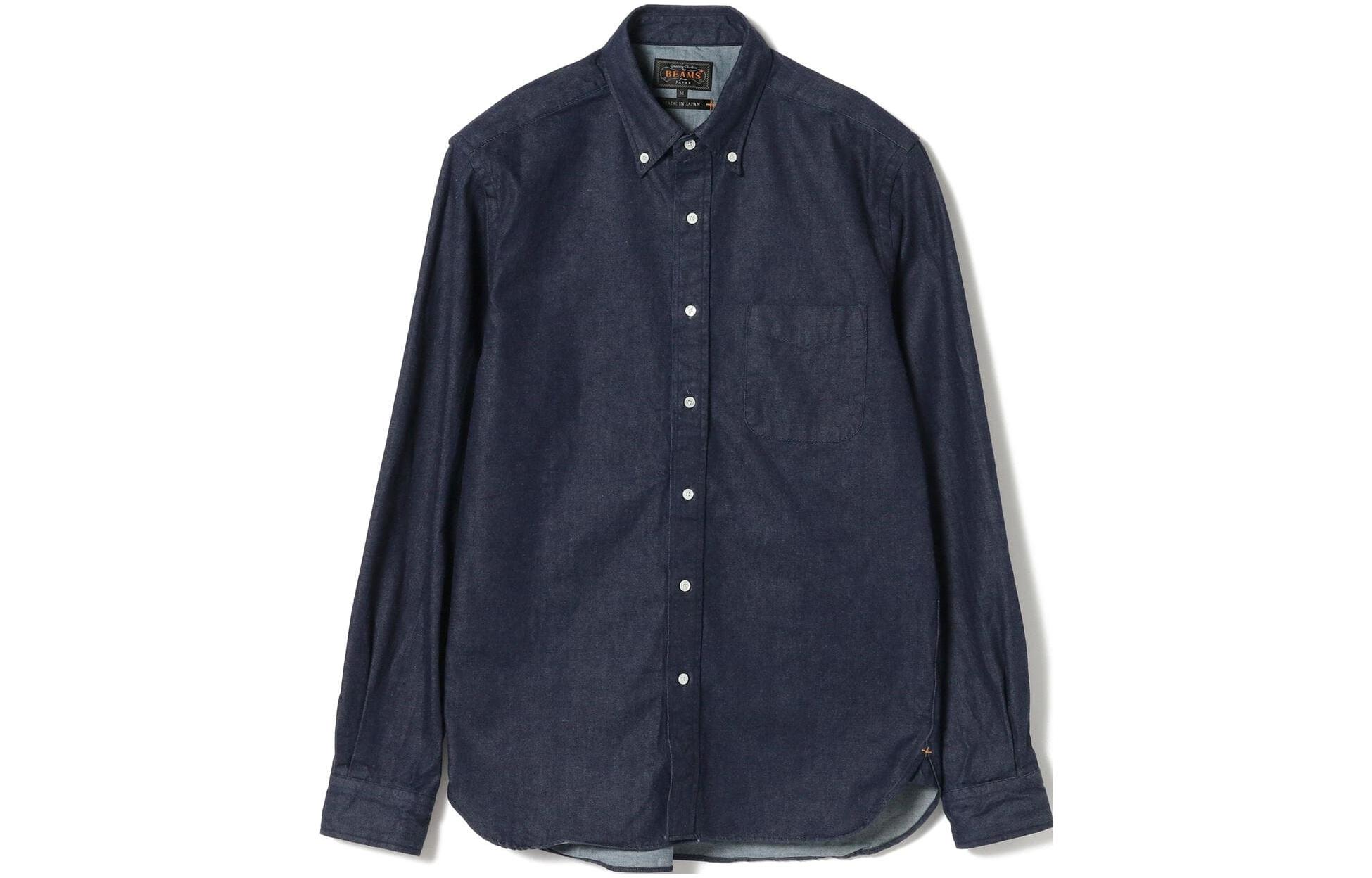 Beams Мужская рубашка индиго
Beams Мужская рубашка индиго