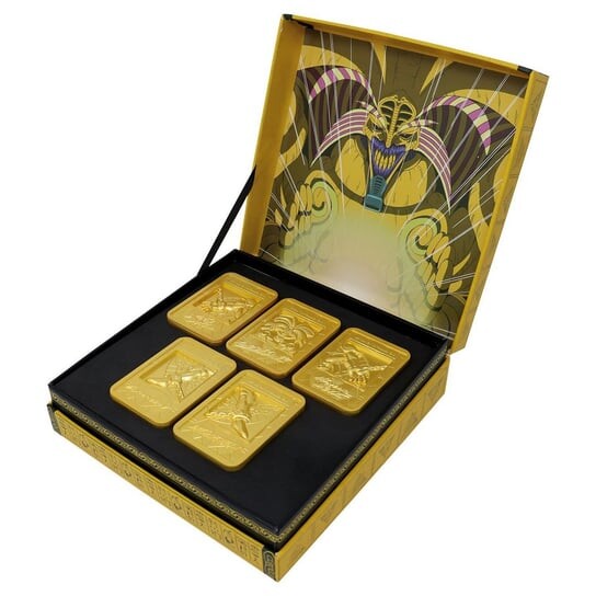 Yu-Gi-Oh! Набор вставок Exodia Gold Plating Limited Edition, ограниченный выпуск Grupo Erik
Yu-Gi-Oh! Набор вставок Exodia Gold Plating Limited Edition, ограниченный выпуск Grupo Erik