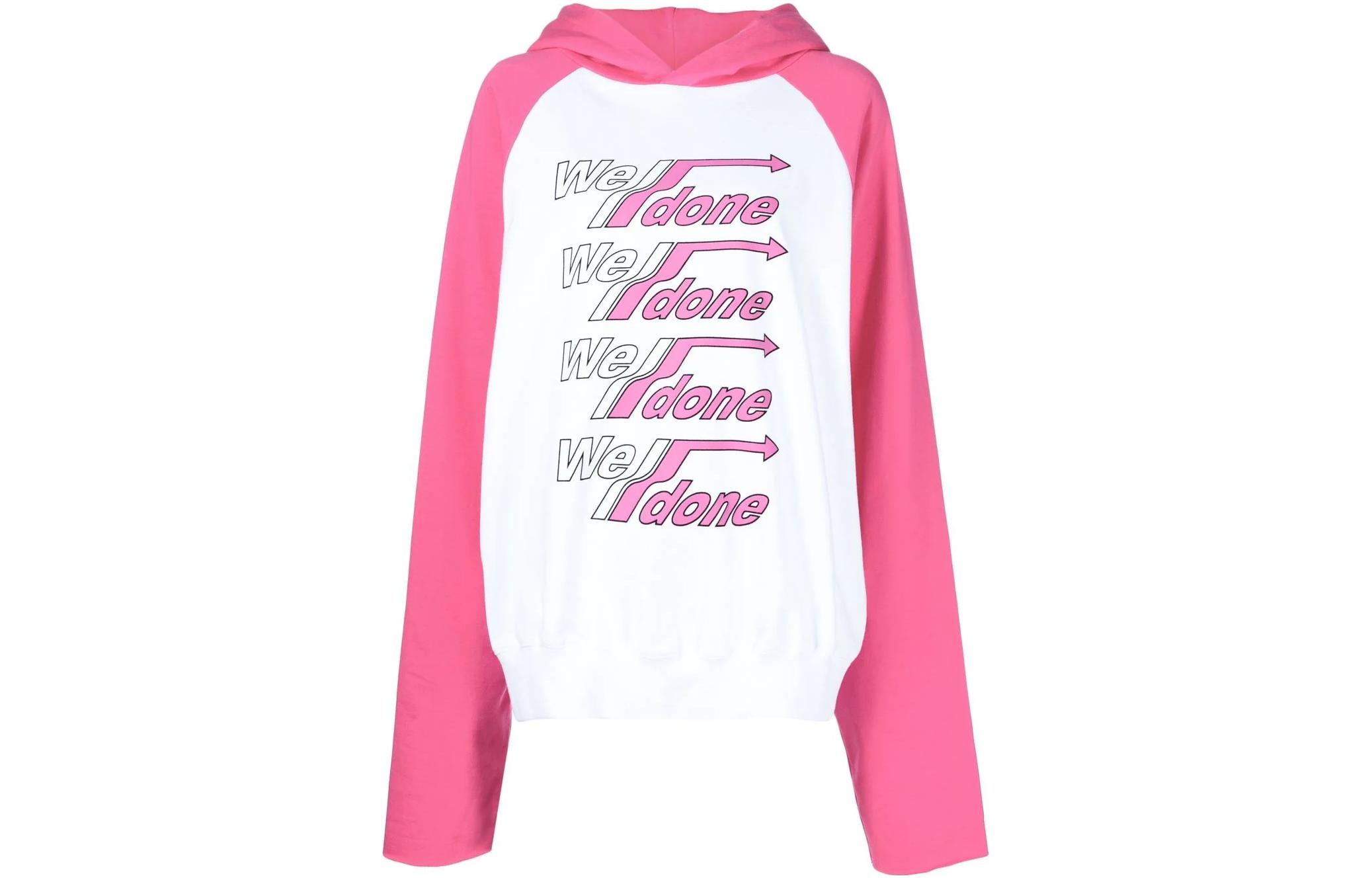 WE11DONE Розовая толстовка для женщин
WE11DONE Розовая толстовка для женщин