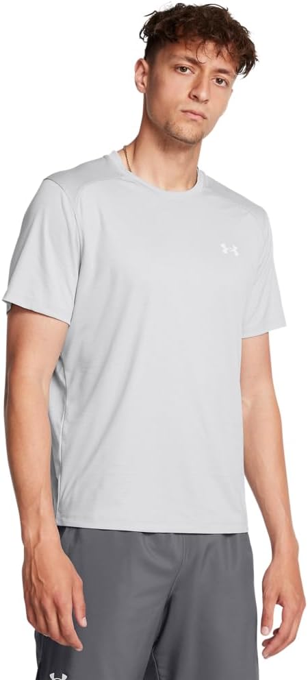 Мужская футболка CoolSwitch Run с коротким рукавом от Under Armour, (011) Mod Gray/Mod Gray/Reflective
Мужская футболка CoolSwitch Run с коротким рукавом от Under Armour, (011) Mod Gray/Mod Gray/Reflective