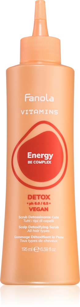 Витамины для детоксикации кожи головы, очищающий гель-скраб для всех типов волос Fanola, 195 мл
Витамины для детоксикации кожи головы, очищающий гель-скраб для всех типов волос Fanola, 195 мл