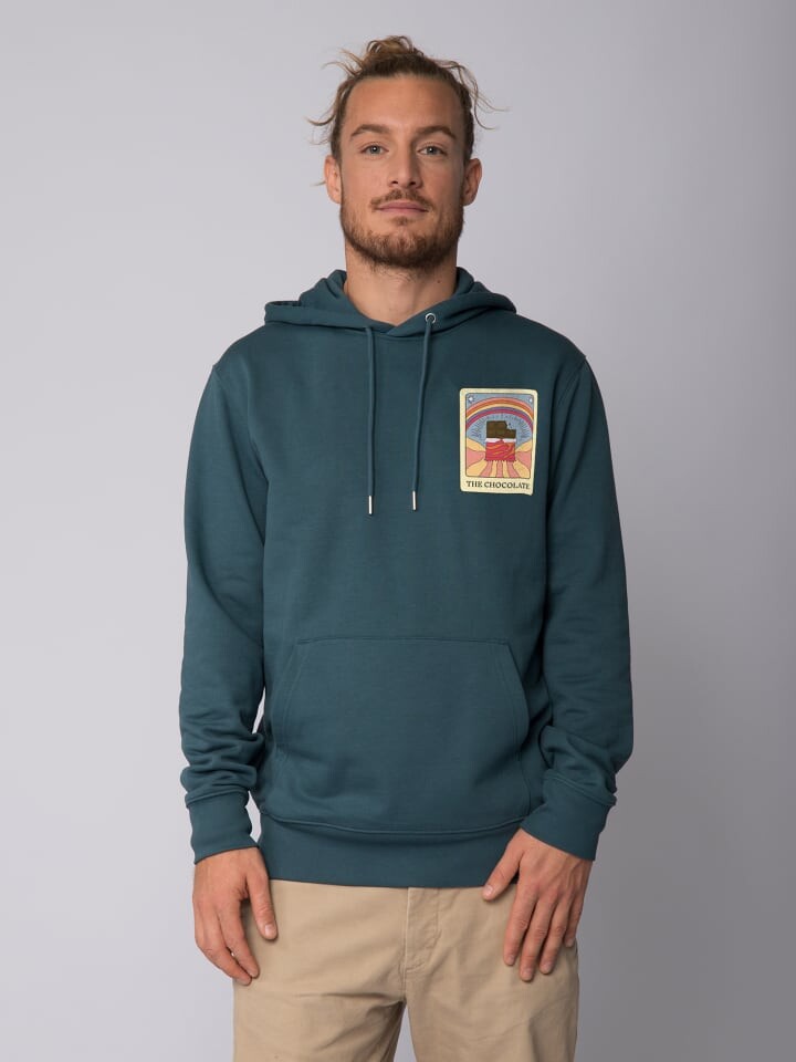 Толстовка wat Apparel Sweatshirt Tarot The Chocolate, цвет Petrol 
Толстовка wat Apparel Sweatshirt Tarot The Chocolate, цвет Petrol