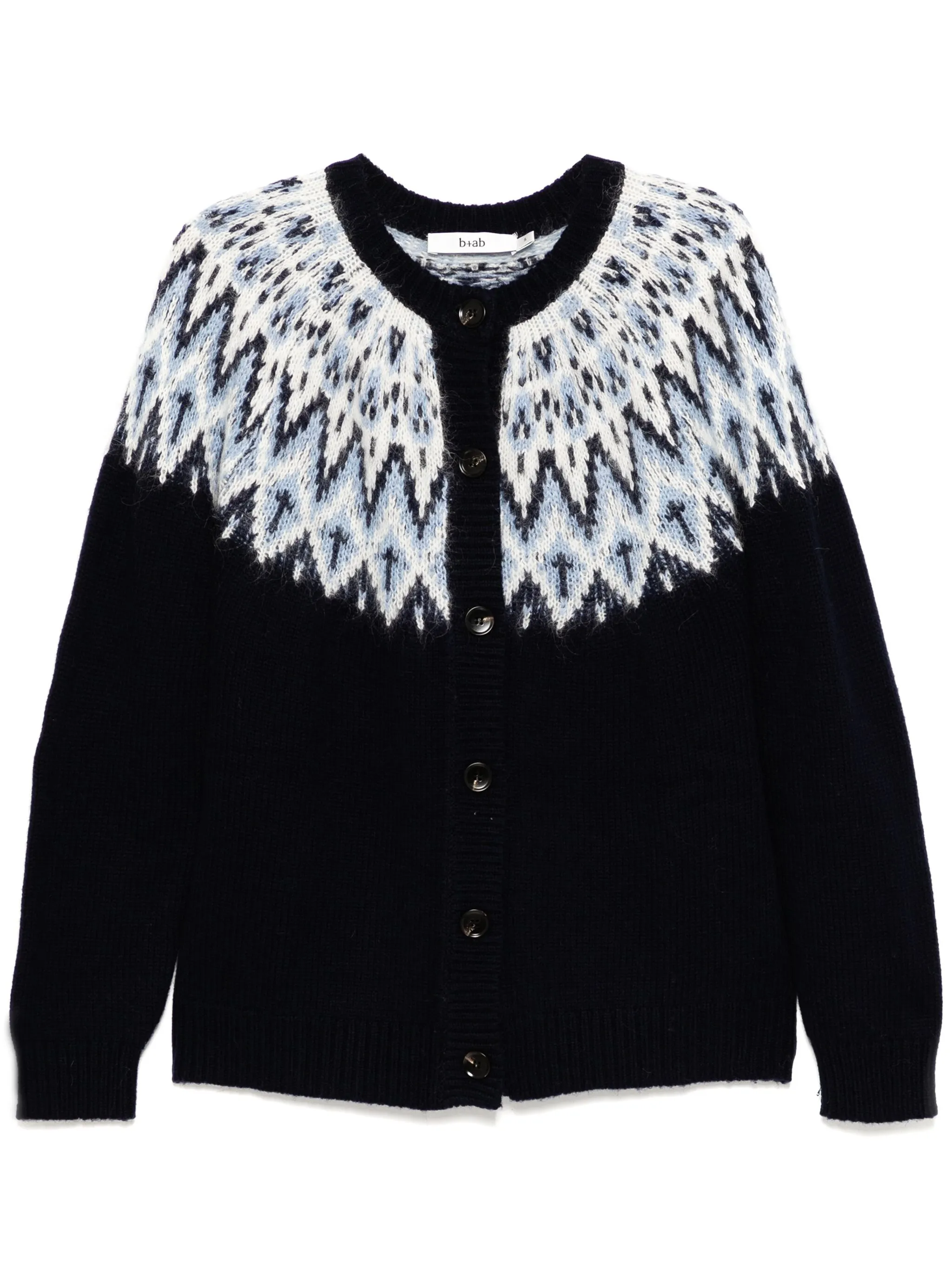Кардиган на пуговицах B+Ab, синий
Кардиган на пуговицах B+Ab, синий