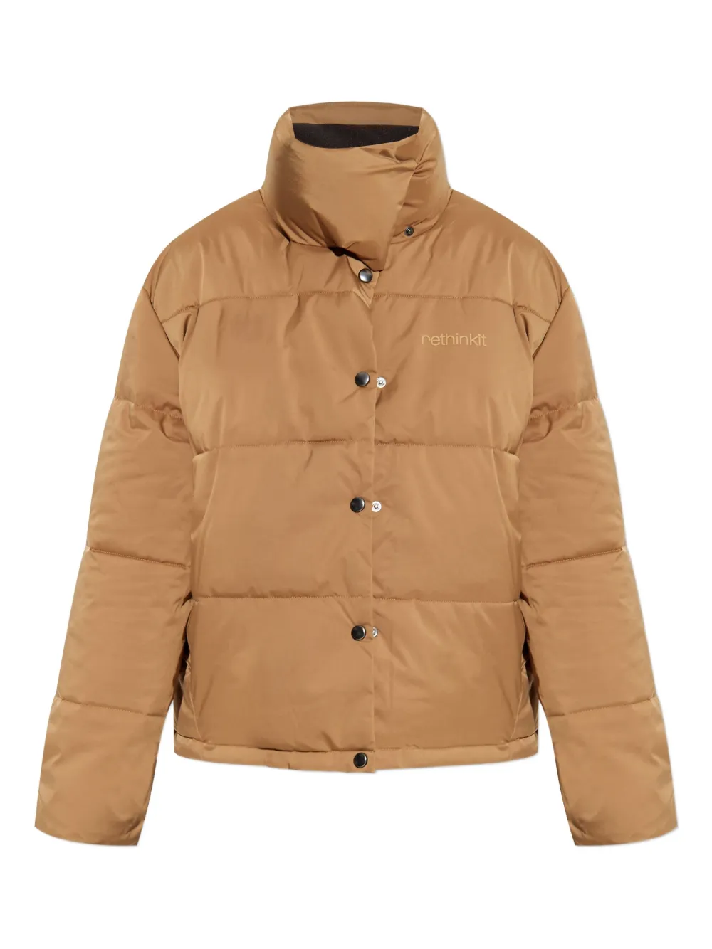 Пуховик на пуговицах Rethinkit Studios, коричневый
Пуховик на пуговицах Rethinkit Studios, коричневый