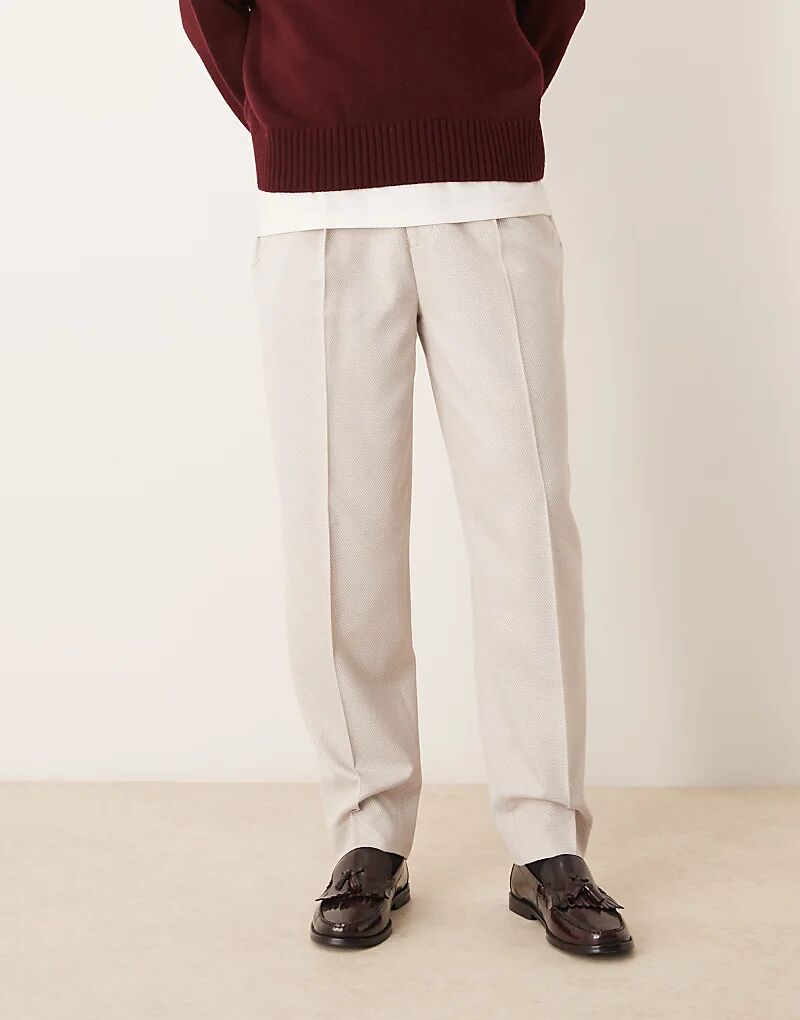 Элегантные свободные зауженные брюки с микротекстурой камня ASOS DESIGN
Элегантные свободные зауженные брюки с микротекстурой камня ASOS DESIGN